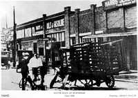 South Main Street at Buschman, 1918