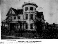 McClanahan home, early 1900