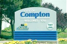 Compton, California Welcome Sign