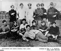Hattiesburg High Football Team, 1909