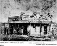 Dr. T. E. Ross' office, early 1890's