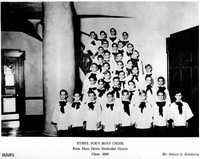 Main Street Methodist Boys Choir, 1935