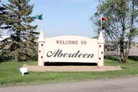Aberdeen, South Dakota Welcome Sign