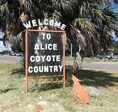 Alice, Texas Welcome Sign
