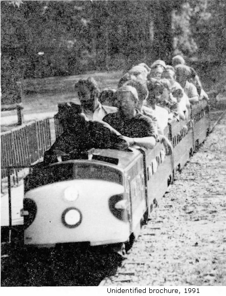 Kamper Park's new train in 1991
