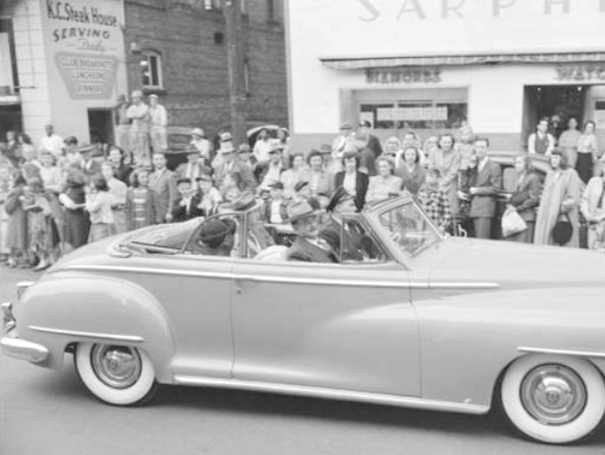 D. W. Holmes Inaugural Parade