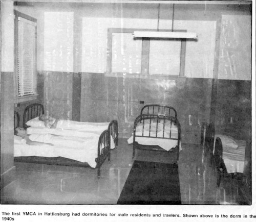 1918 YMCA Building sleeping quarters