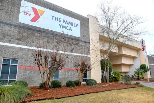 YMCA building at 3719 Veterans Memorial Drive
